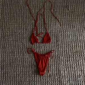 Chili Orange Bikini Set
